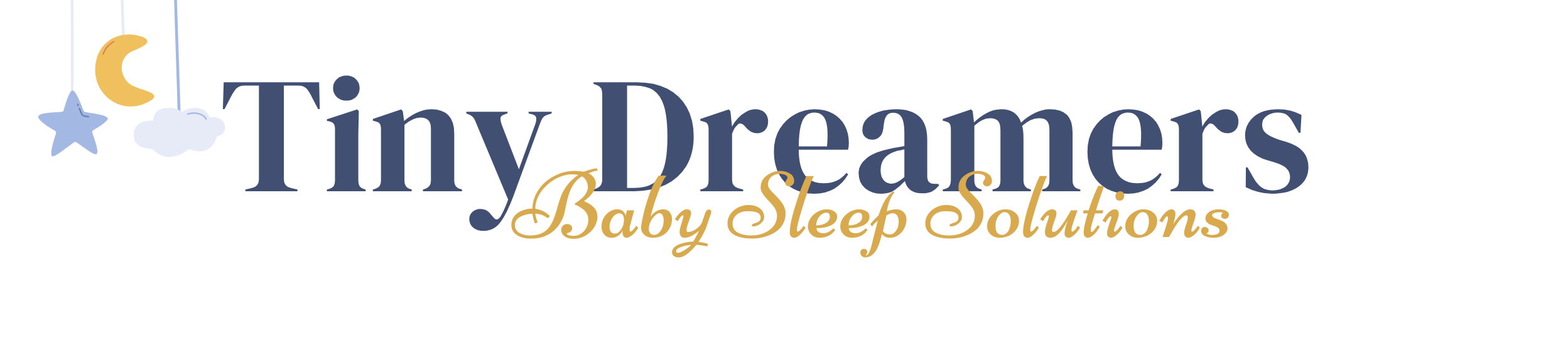 Tiny Dreamers Sleep Solution Website Logo PNG